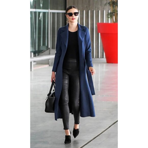 NWT J Brand Edita Leather Leggings in Black Stretch Pull-on Pants XS $948 - Picture 9 of 10